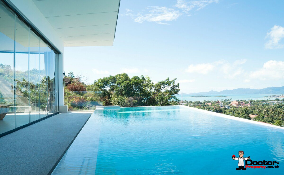 5 Bedroom Sea View Villa - Plai Laem - Koh Samui - for sale